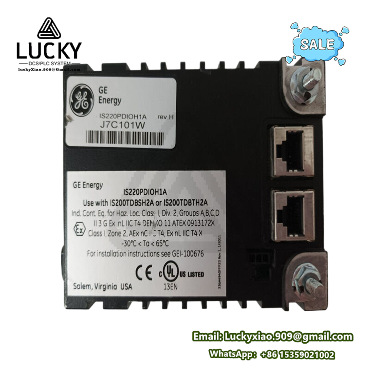GE IS220PDIOH1A PROFIBUS DP-V1 Slave Interface Module - Changxin ...